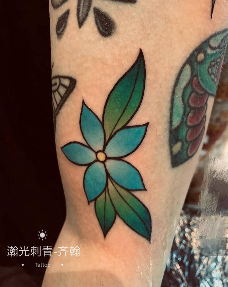 拼接纹身图片_手臂腿部New SchoolOld School纹身图案