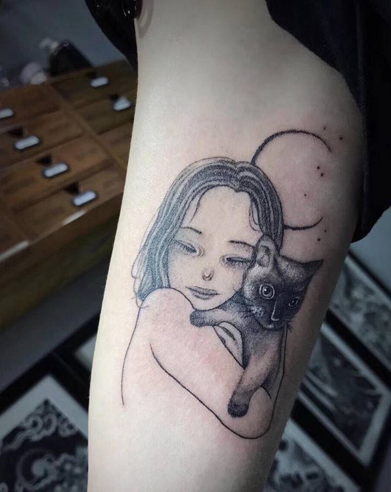 炫雅纹身图片_手臂纹身图案