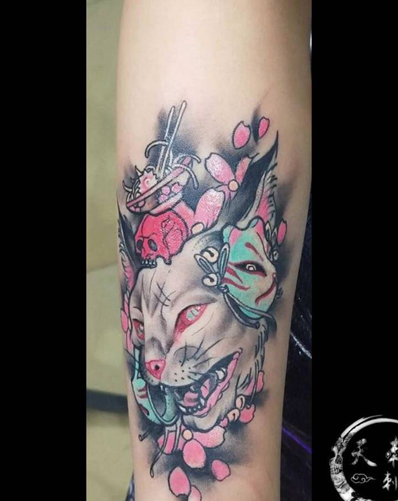 0纹身图片_New School纹身图案