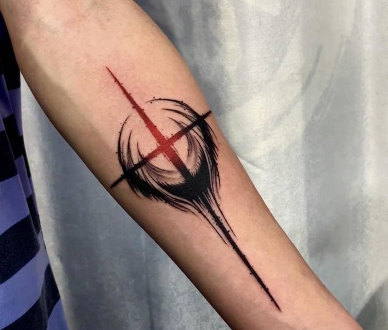 暗黑纹身图片_手臂纹身图案