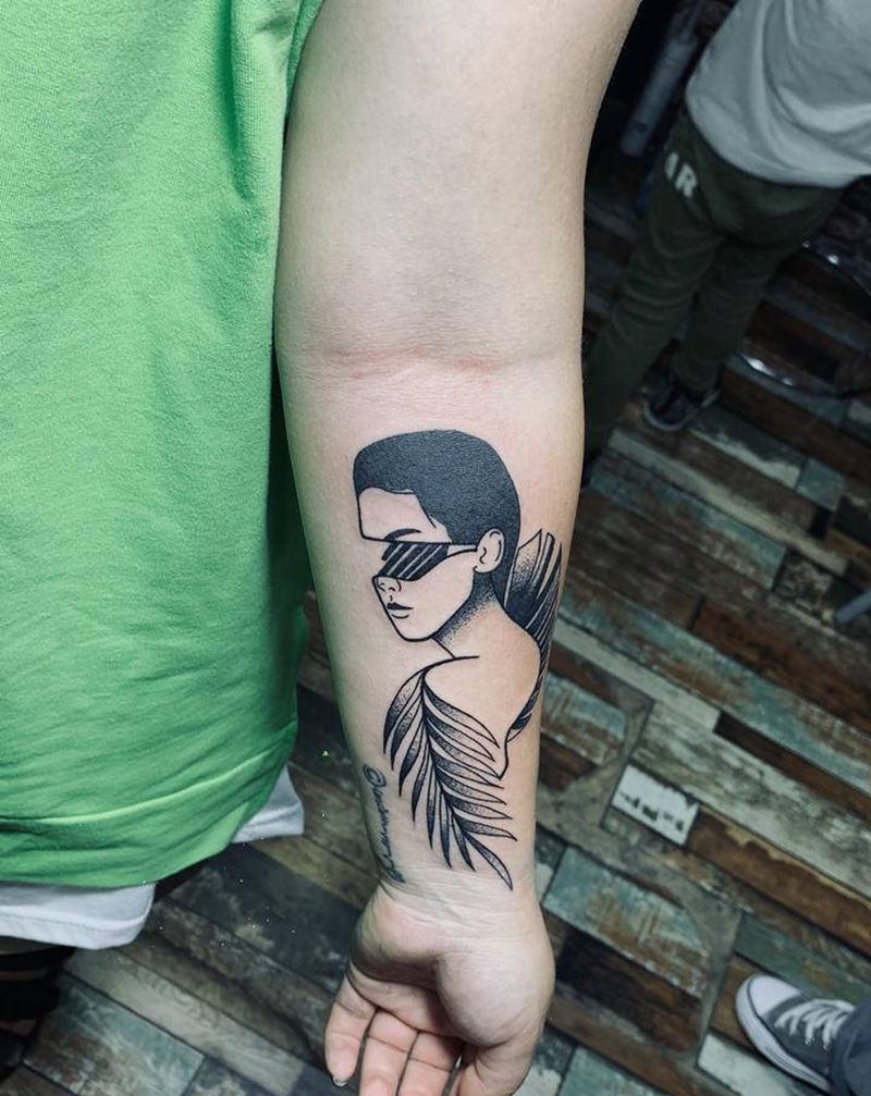 手臂纹身纹身图片_手臂Old SchoolNew School纹身图案