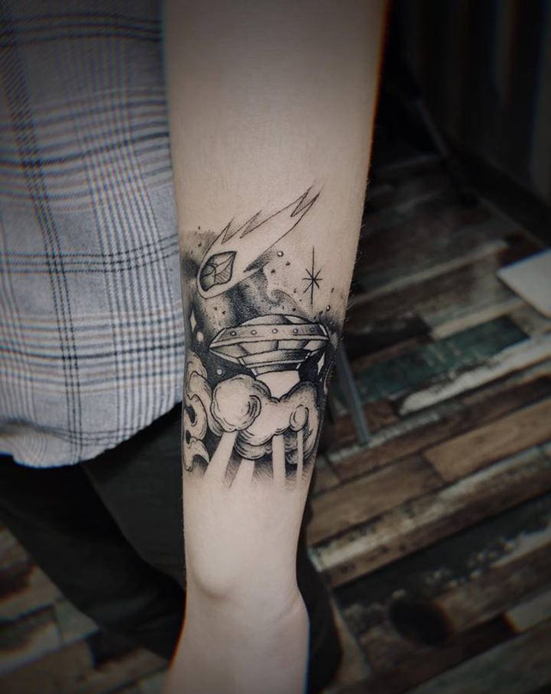 小臂纹身纹身图片_手臂欧美写实纹身图案