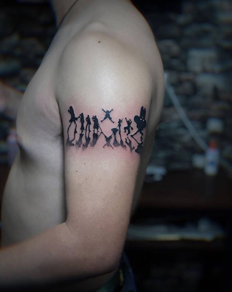 海贼王纹身纹身图片_手臂Old SchoolNew School海贼王纹身图案