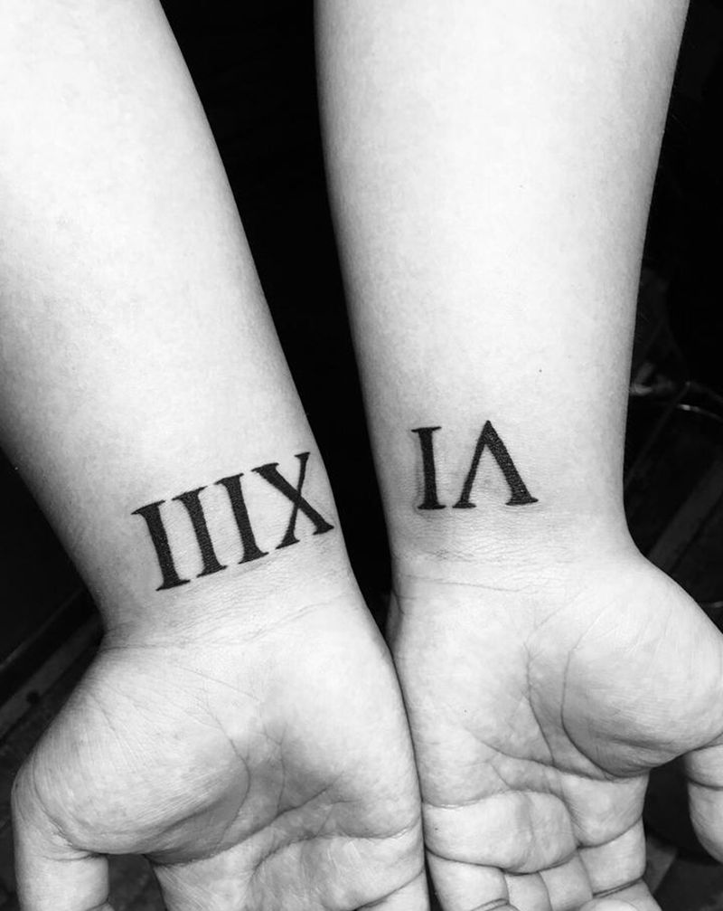 字母纹身图片_手臂New SchoolOld School字母纹身图案