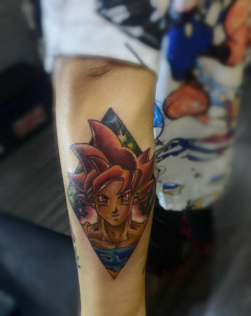 卡通纹身图片_手臂纹身图案