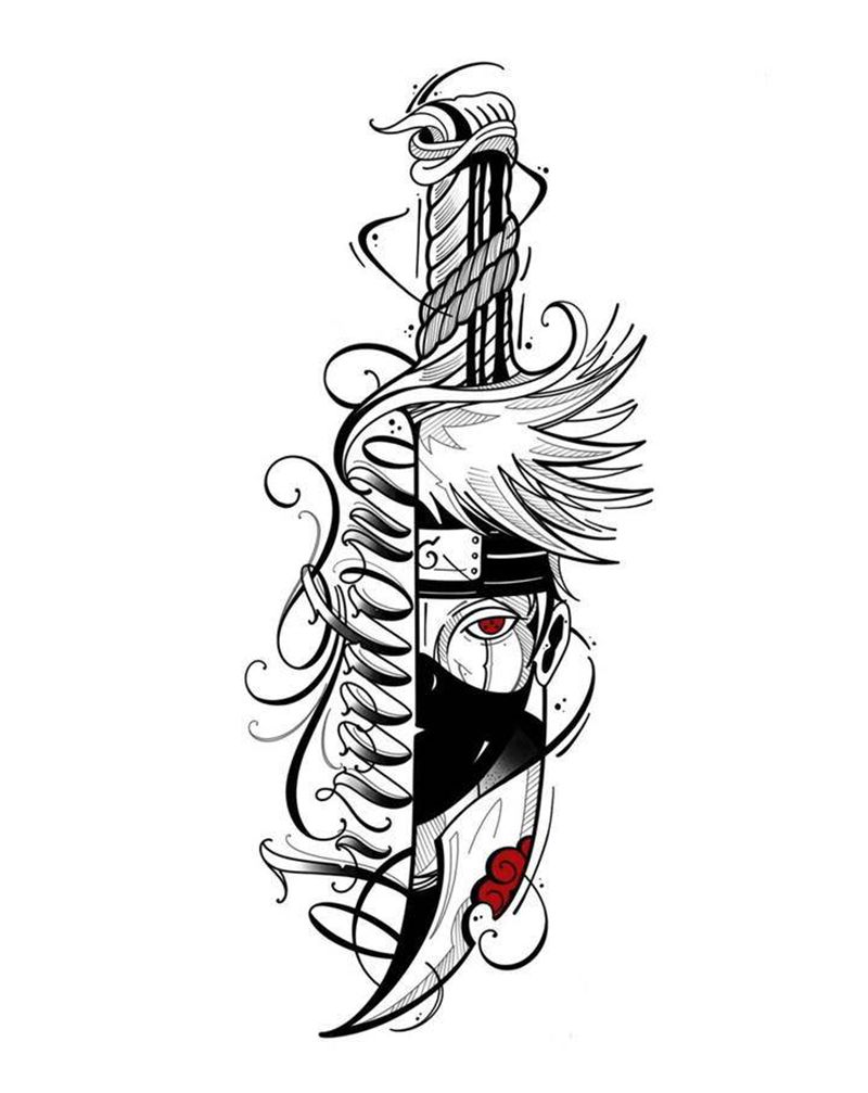 手稿纹身图片_花体字纹身图案