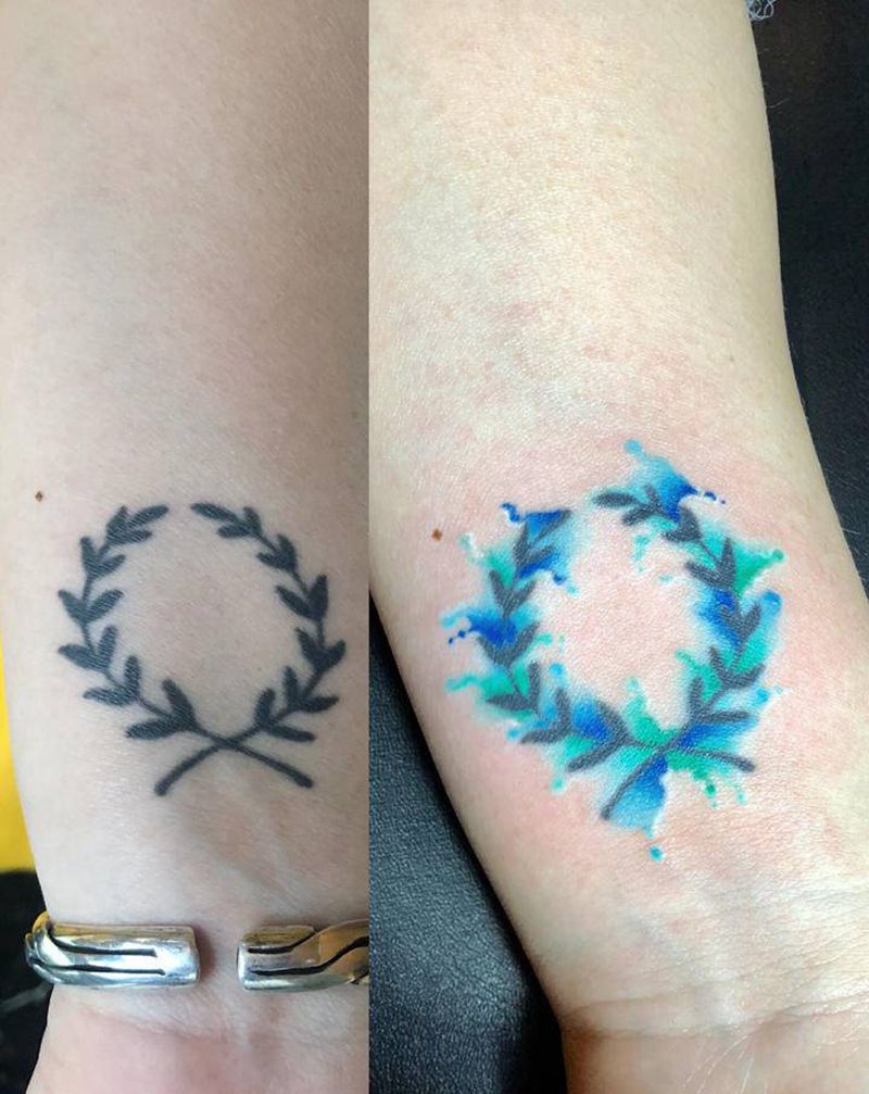 旧纹身添加纹身图片_手臂腿部纹身图案