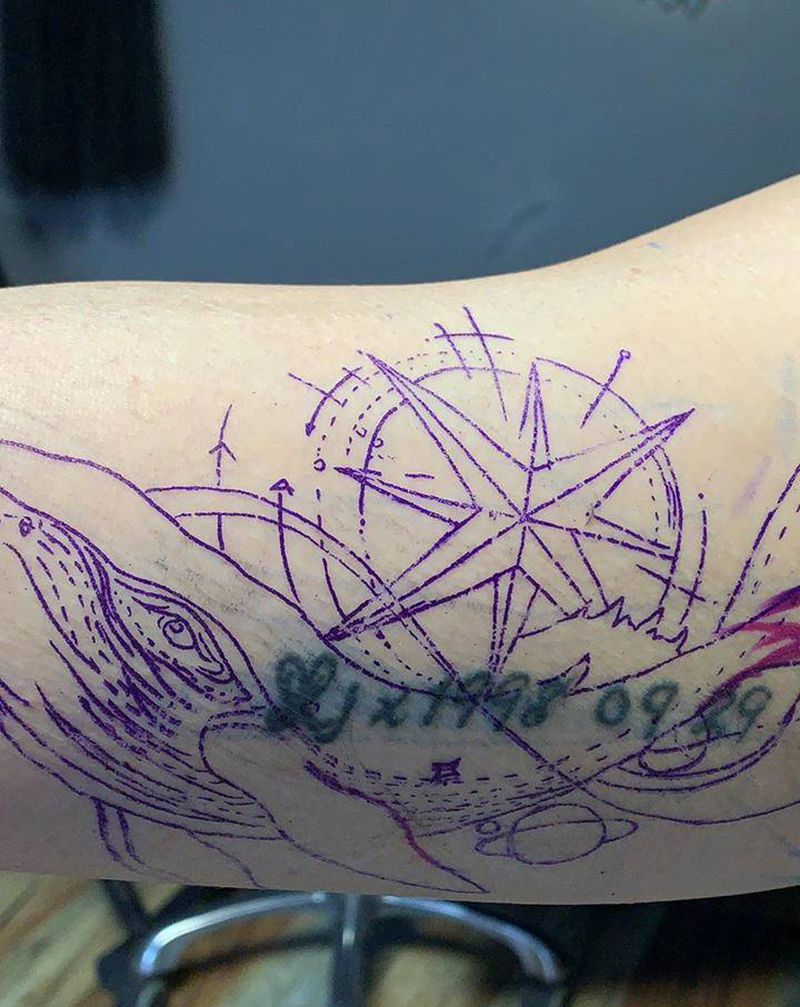 遮盖纹身图片_手臂纹身图案