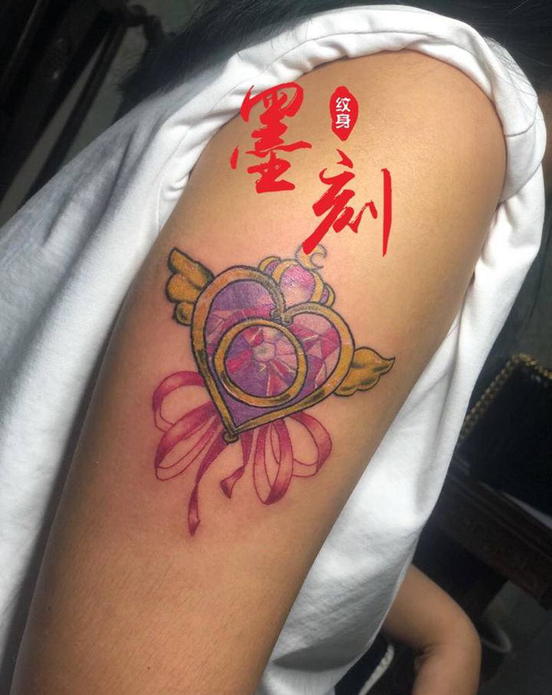 小清新遮盖纹身图片_手臂Old SchoolNew School纹身图案