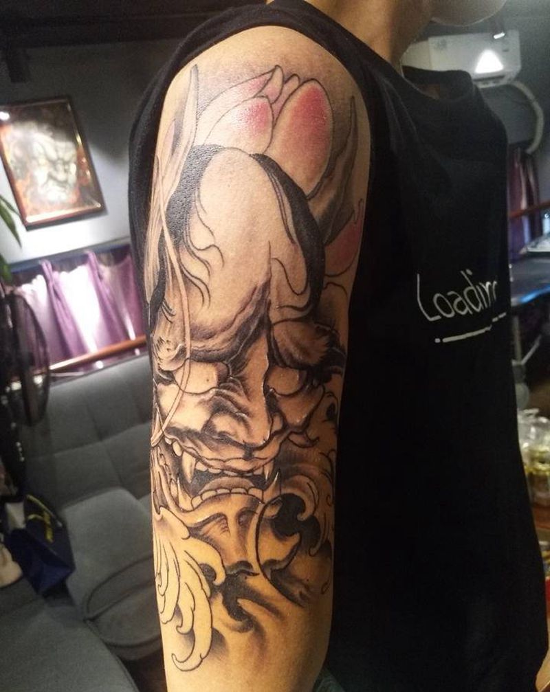 般若纹身图片_手臂纹身图案