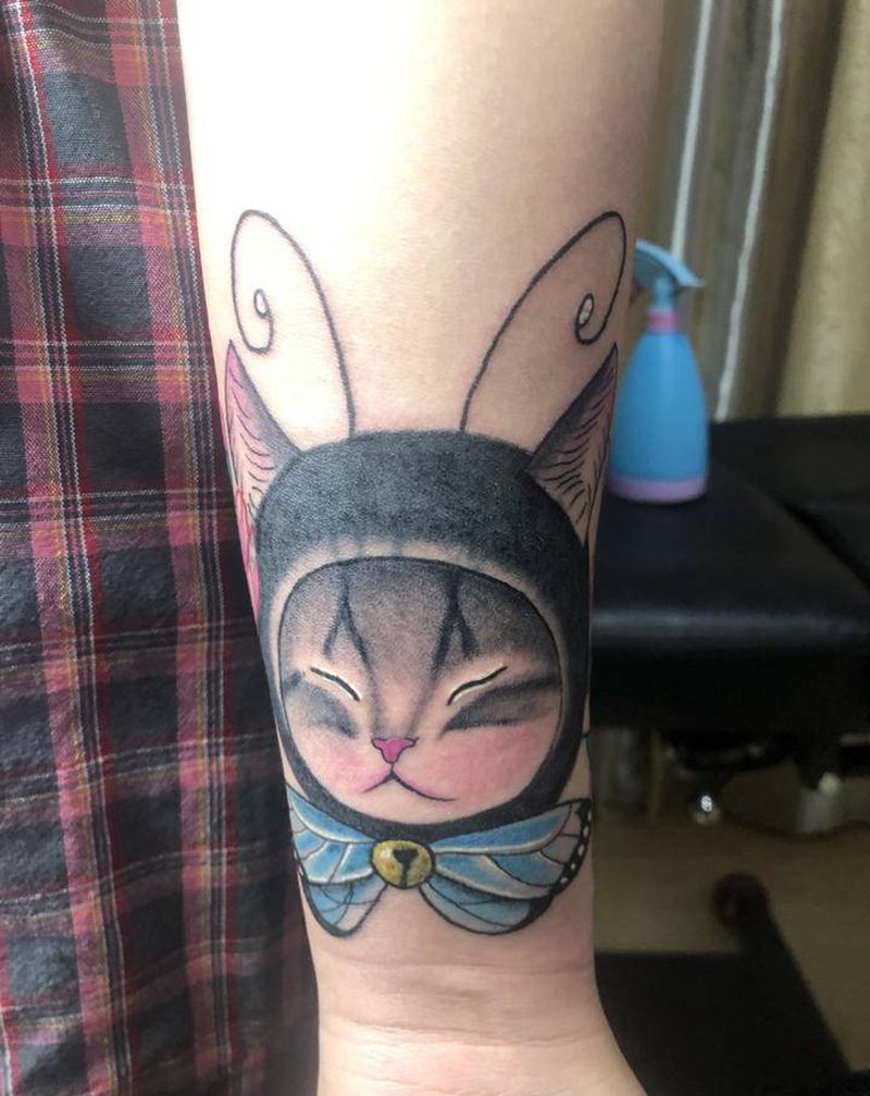 遮盖小字母纹身图片_水彩纹身图案