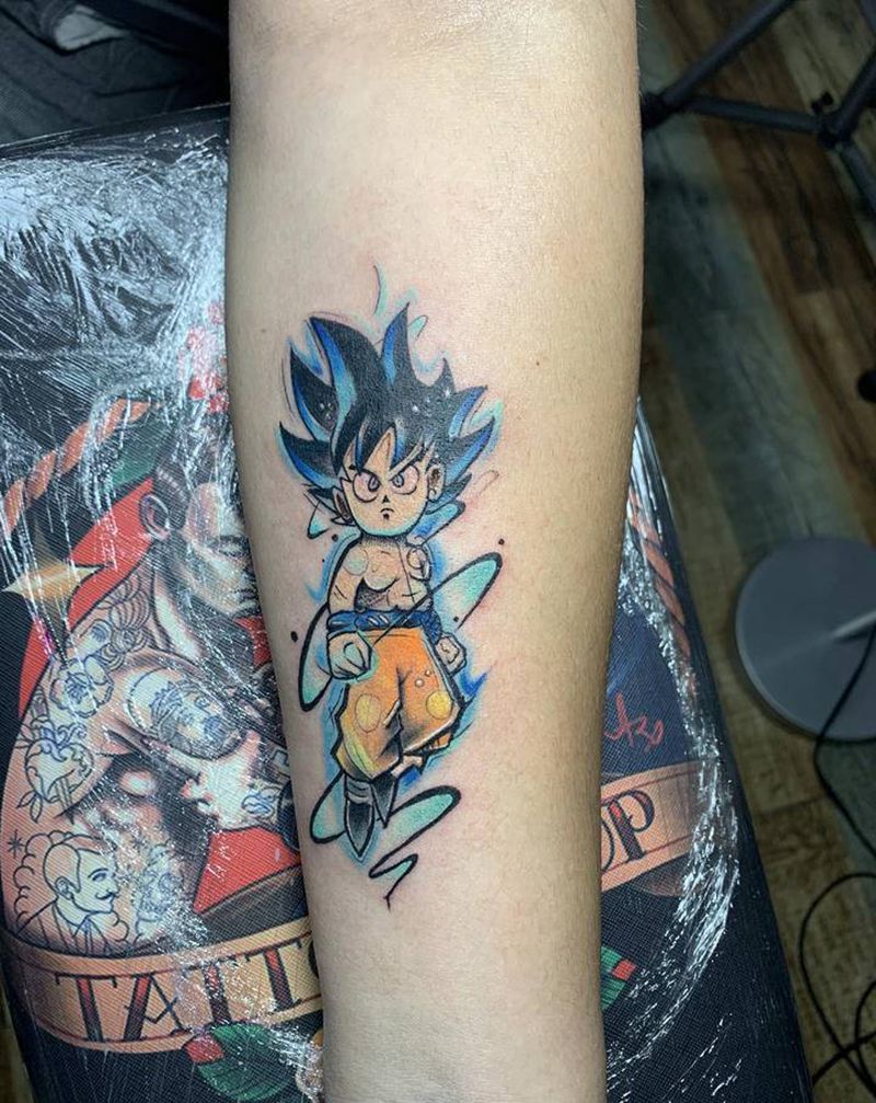 龙珠纹身图片_手臂纹身图案