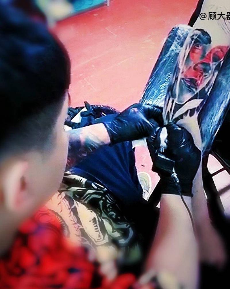 13370620155纹身图片_手臂欧美写实纹身图案