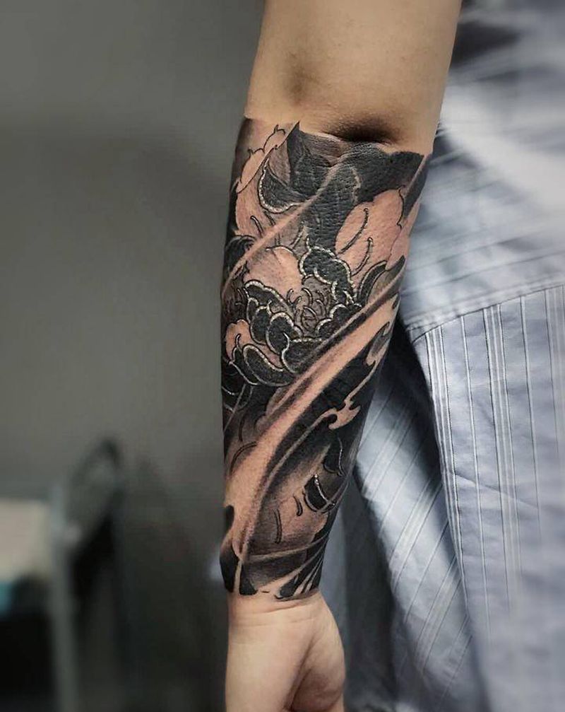 13370620155纹身图片_手臂新传统纹身图案
