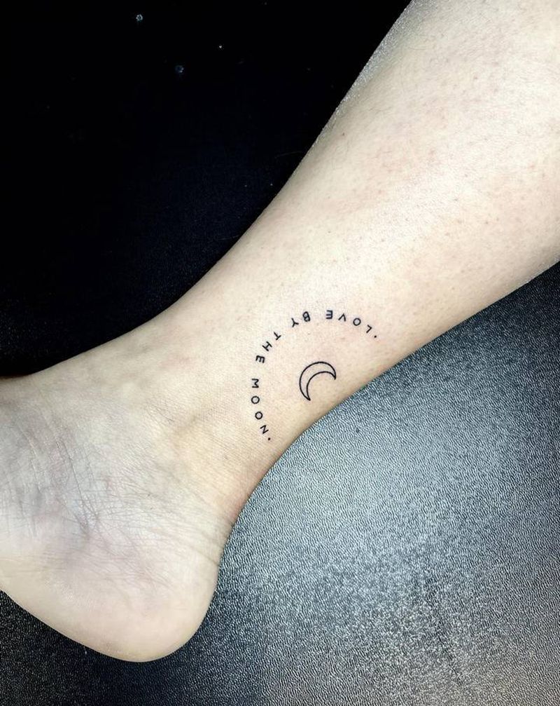 小清新纹身纹身图片_手臂腿部花体字纹身图案