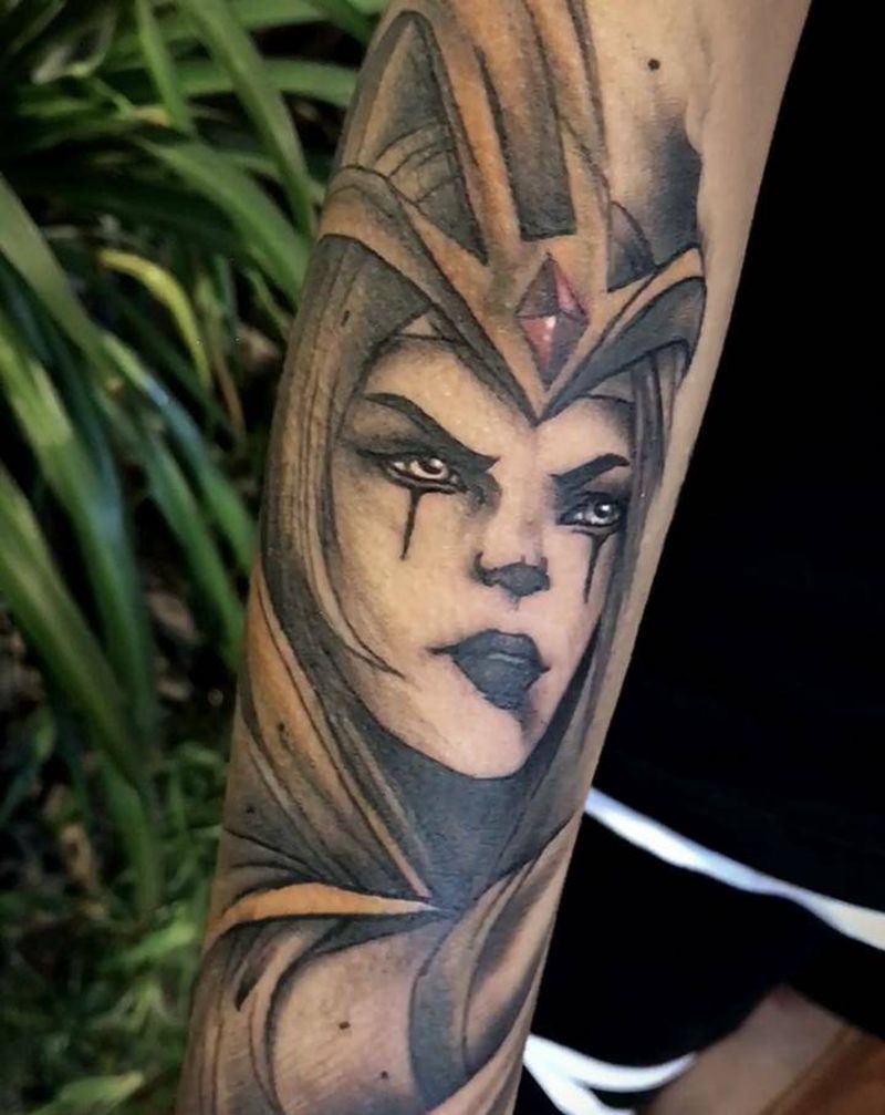 欧美人物纹身图片_手臂纹身图案