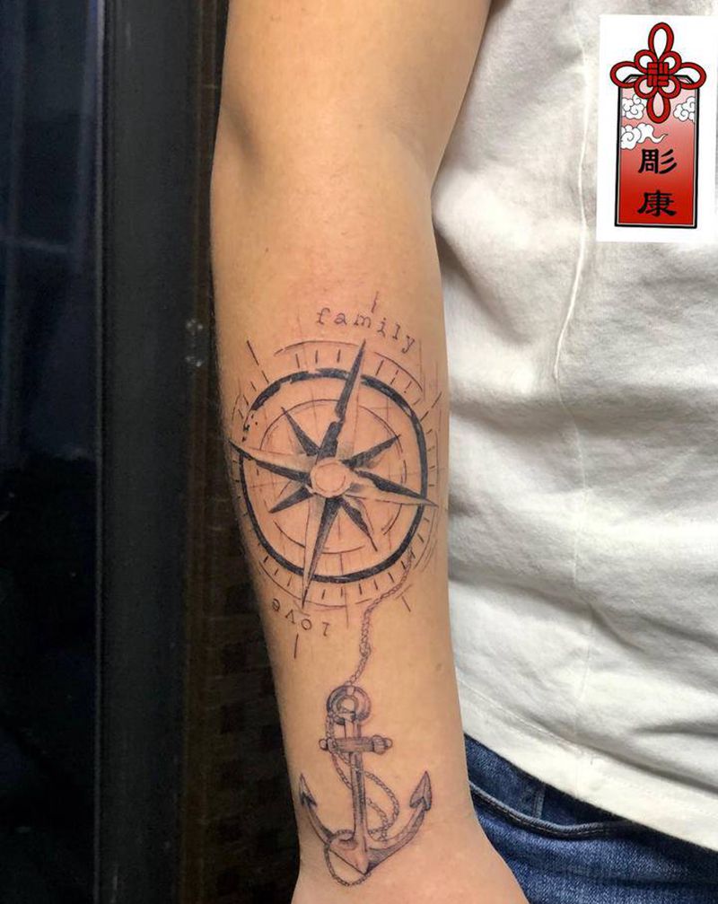 看细节纹身图片_手臂几何点刺纹身图案