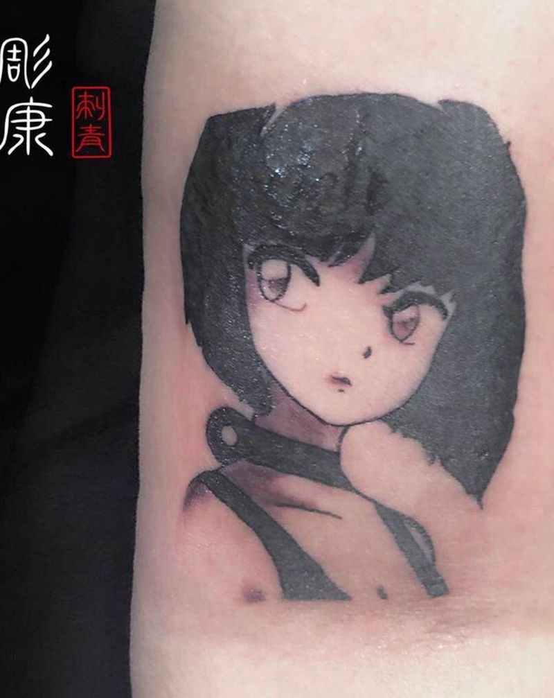 遮盖 犬夜叉-逆发结罗纹身图片_手臂手部New SchoolOld School纹身图案