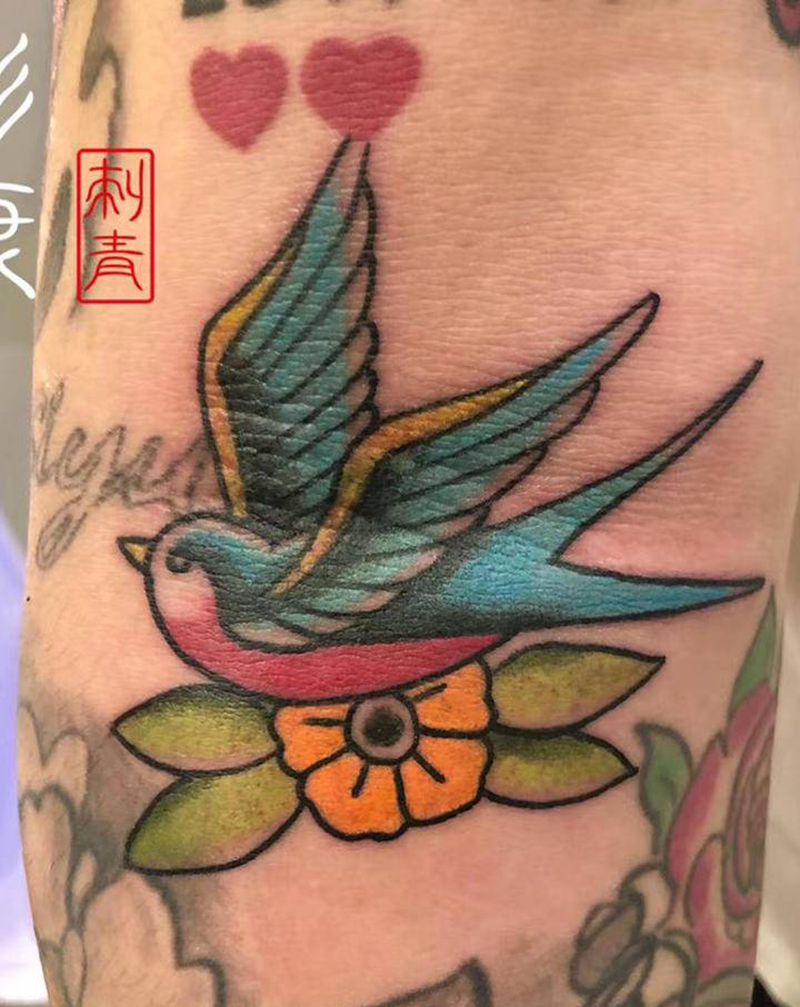 old school纹身图片_手臂Old School纹身图案