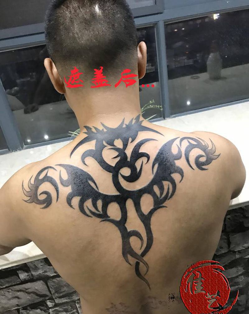 图腾纹身图片_肩部图腾纹身图案