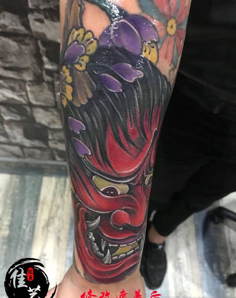 般诺纹身图片_手臂老传统新传统纹身图案