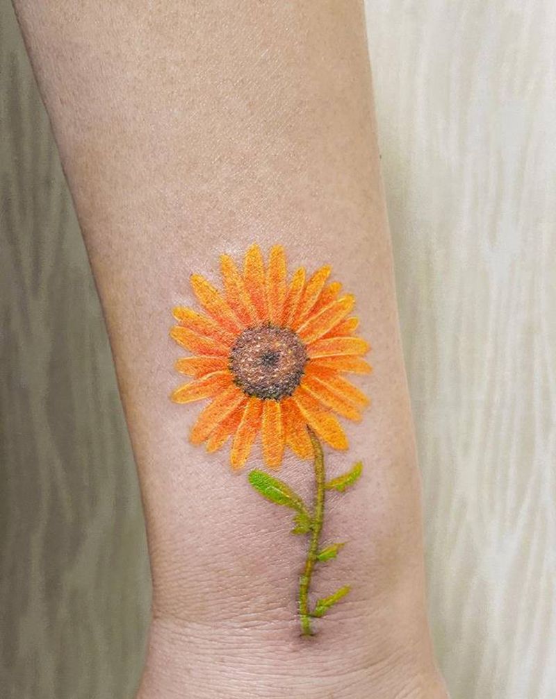 小臂疤痕覆盖纹身图片_手臂欧美写实纹身图案