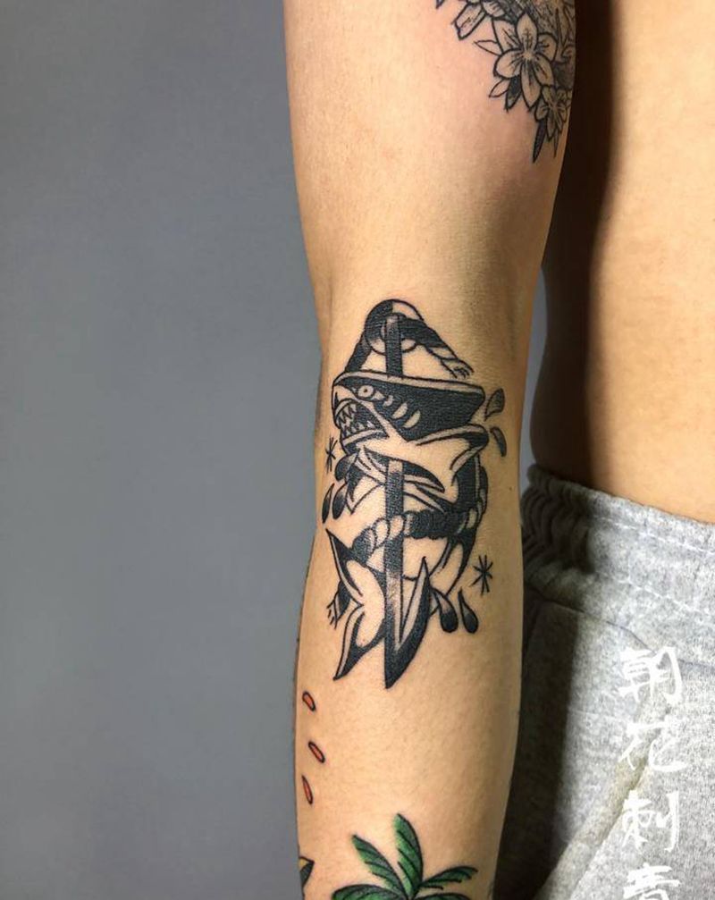 old school拼接纹身图片_手部New School纹身图案