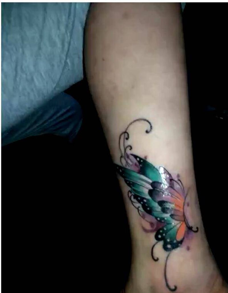 蝴蝶纹身图片