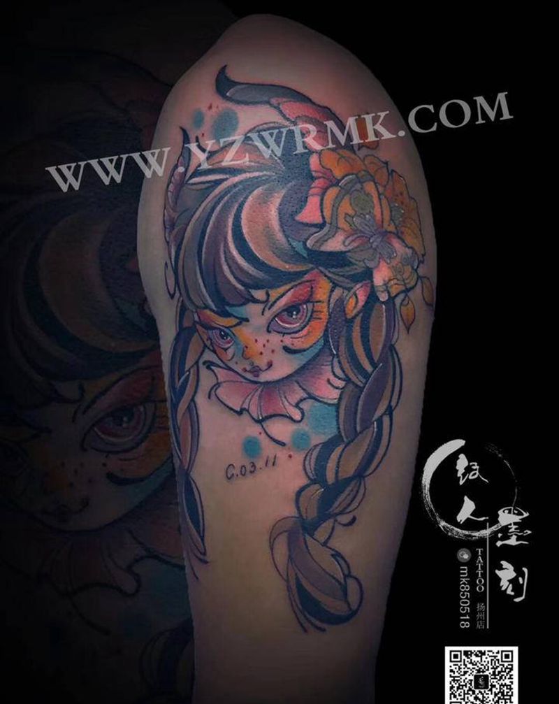 金牛座纹身纹身图片_手臂纹身图案