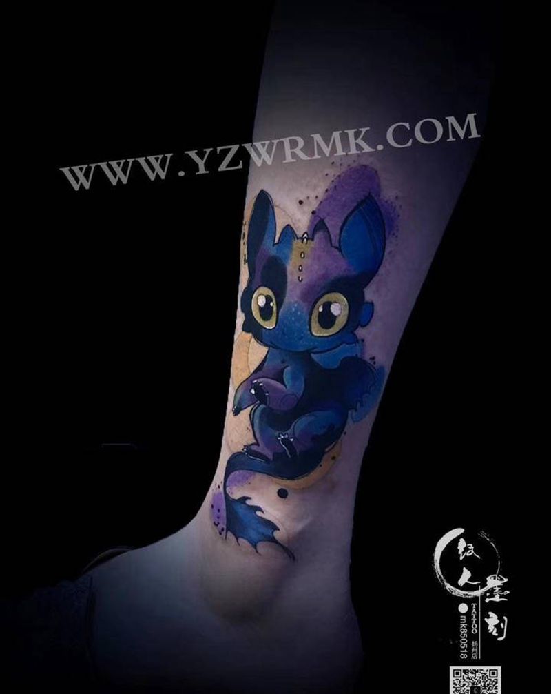 遮盖纹身图片_New School纹身图案