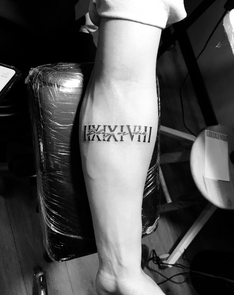 小臂内侧纹身图片_手臂纹身图案