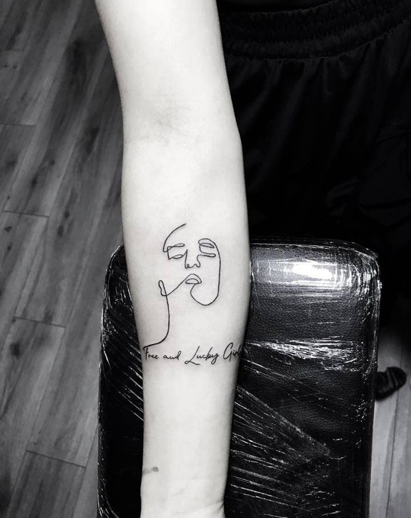 简约小图纹身图片_手臂纹身图案