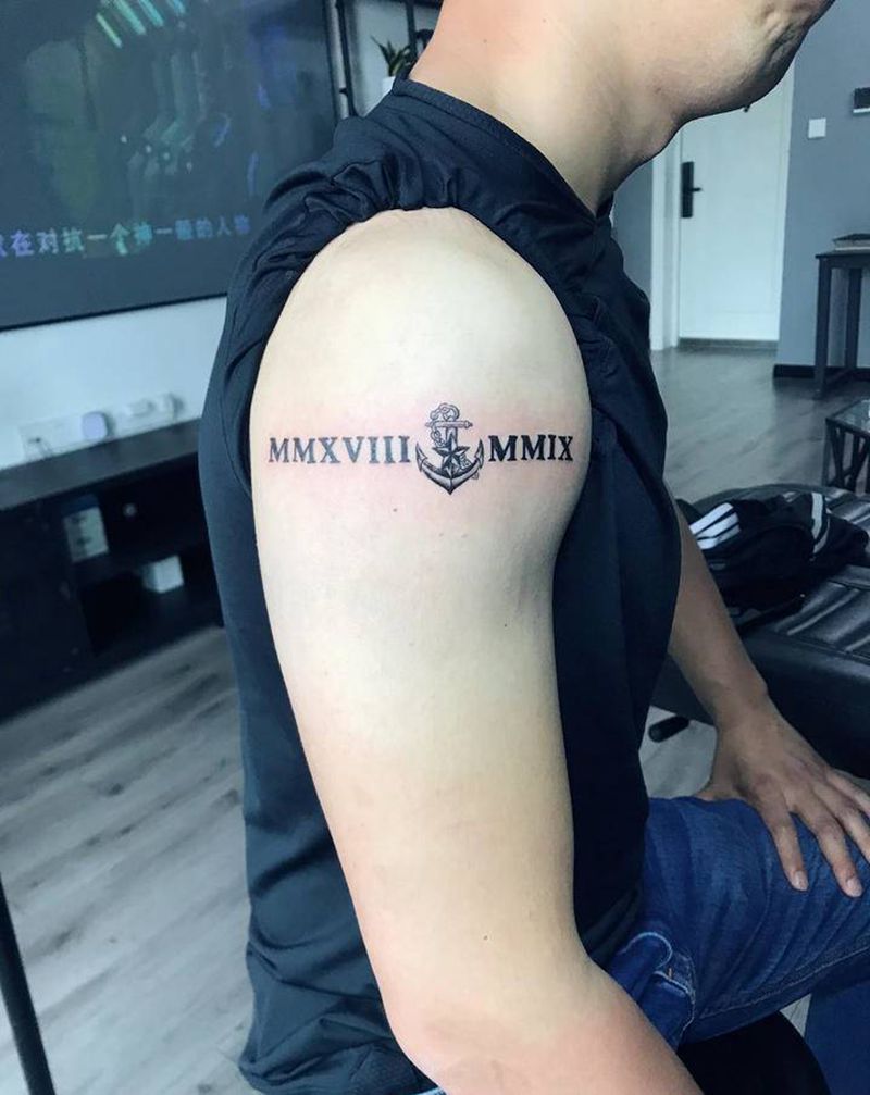 ⚓️纹身图片_手臂图腾纹身图案