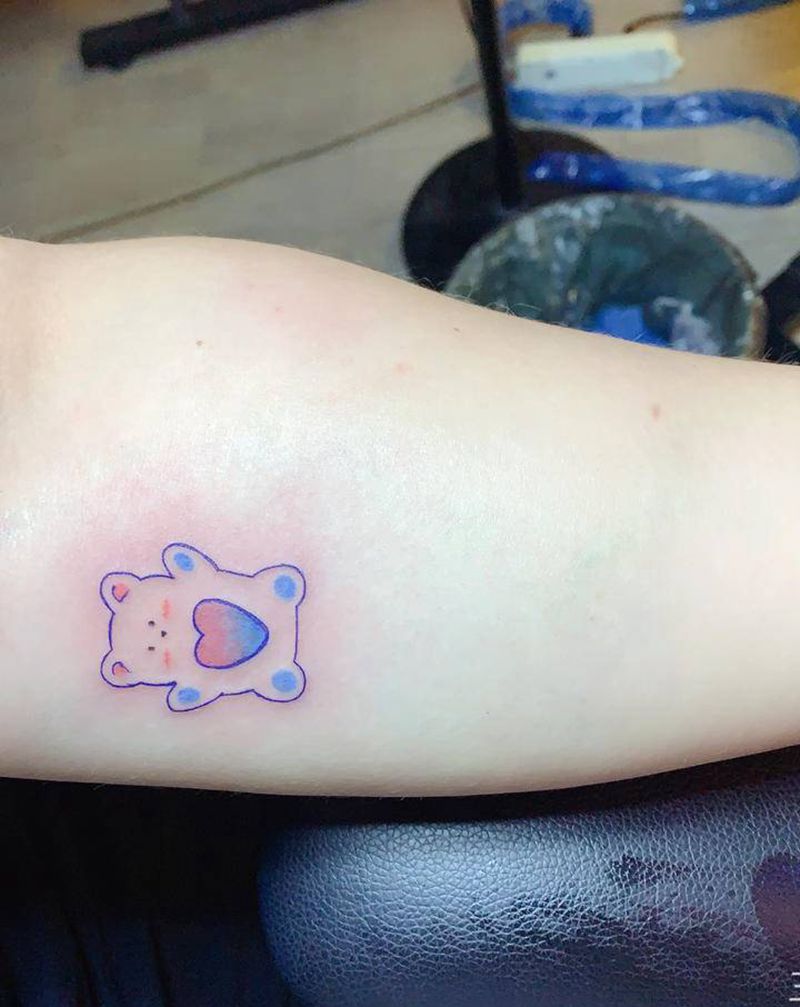 小清新纹身纹身图片_手臂小清新纹身图案