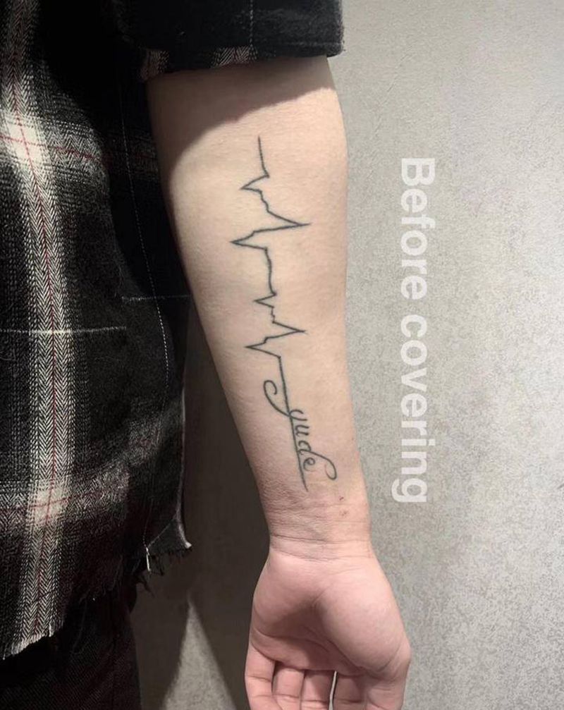 遮盖#纹身图片_手臂水墨纹身图案