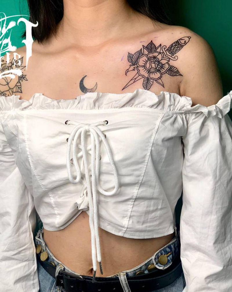 school纹身图片_Old School纹身图案