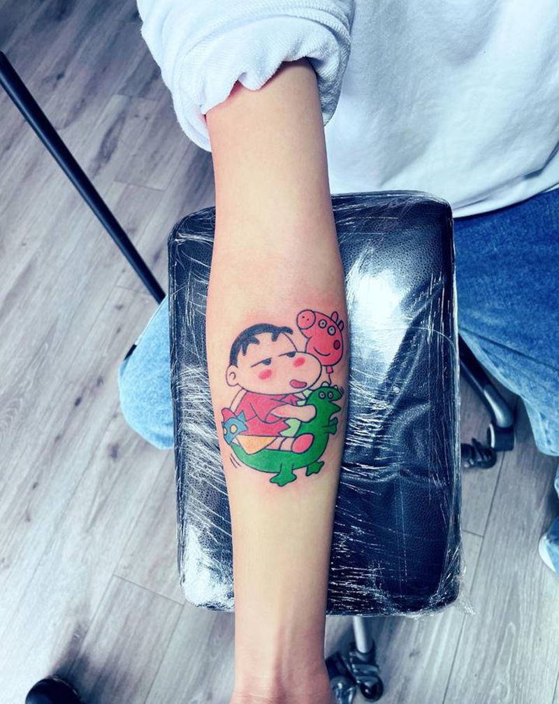 小新纹身图片_手臂纹身图案