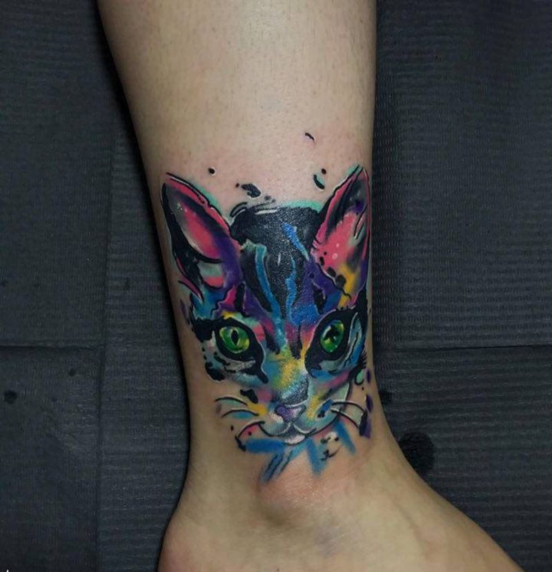 遮盖！纹身图片_脚部纹身图案