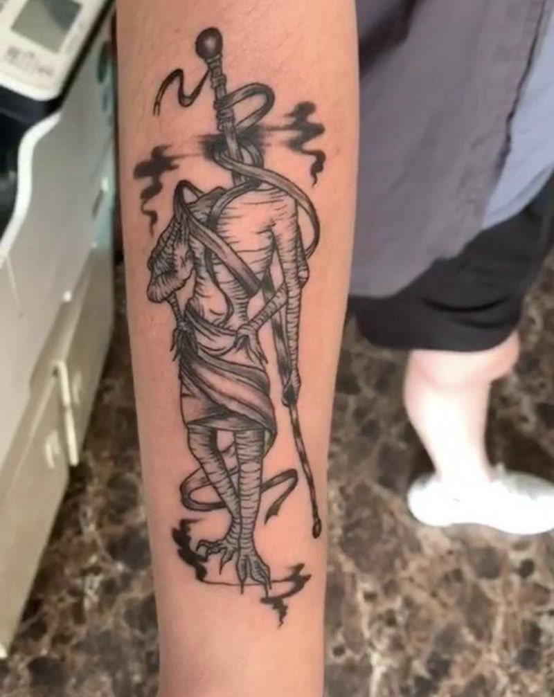 顾客自带图纹身图片_手臂纹身图案