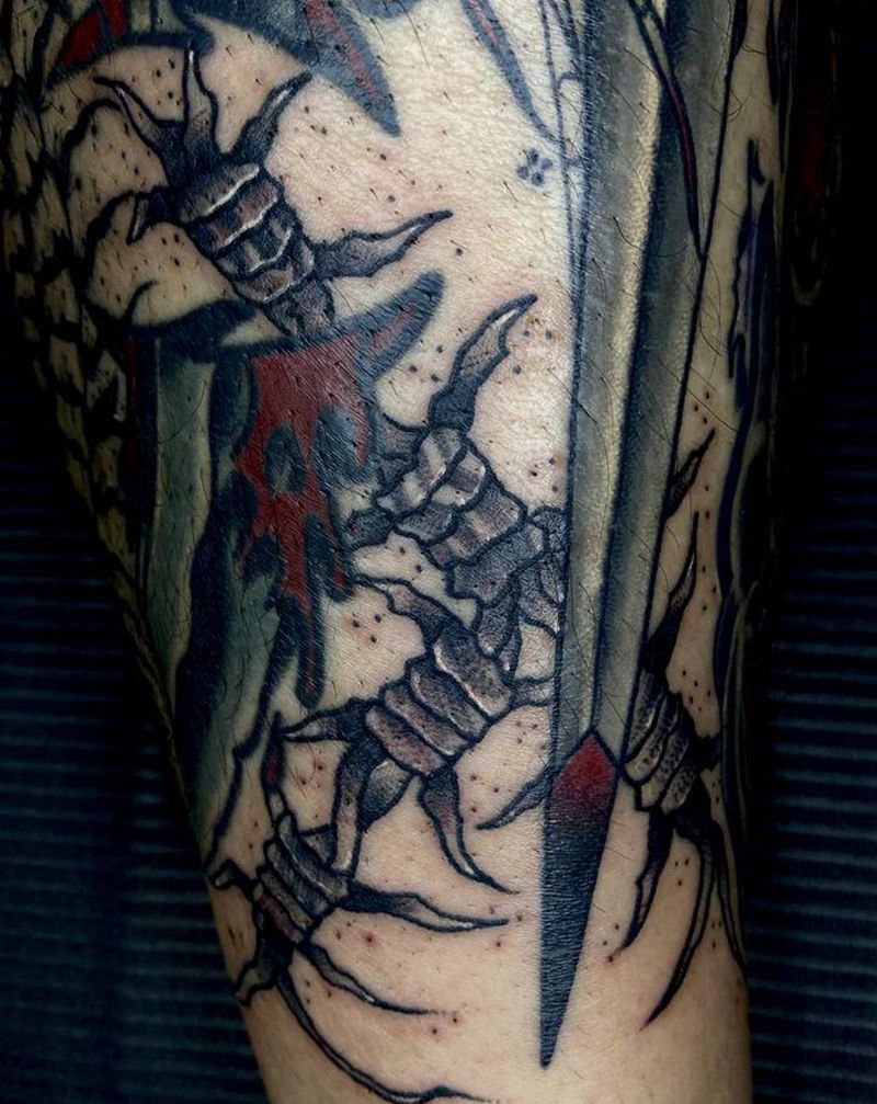 freehand纹身图片_手臂纹身图案