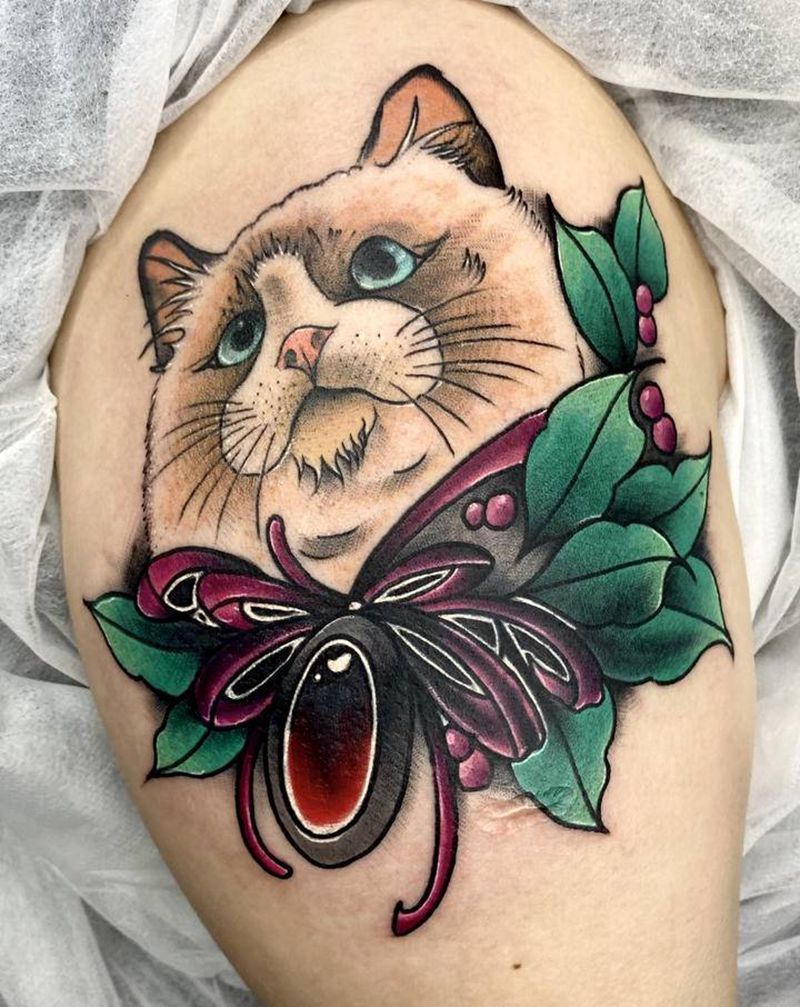 遮盖图腾纹身图片_手臂New School纹身图案