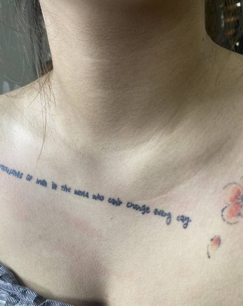 遮盖纹身图片_胸部纹身图案