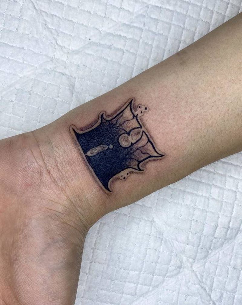 遮盖纹身图片_手臂花体字纹身图案