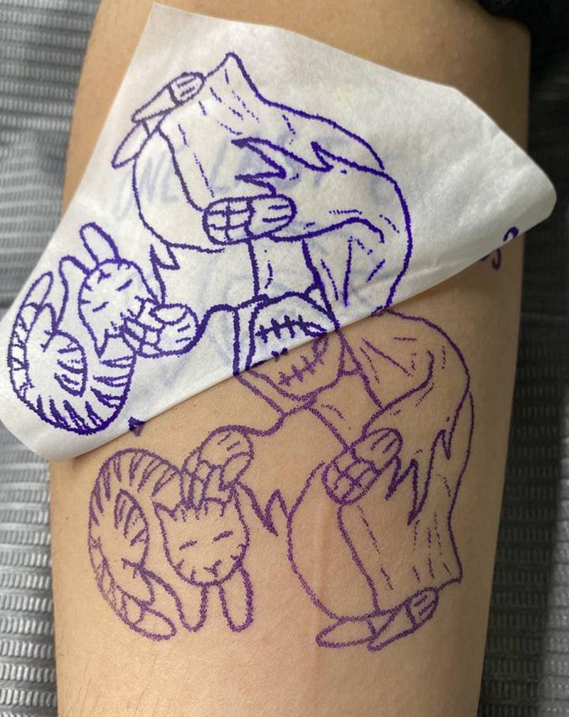 old school纹身图片_手臂Old School纹身图案