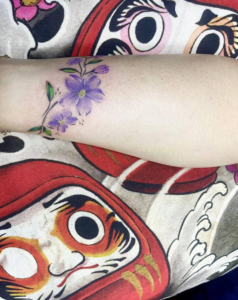 这是一个遮盖看的出嘛纹身图片_腿部纹身图案