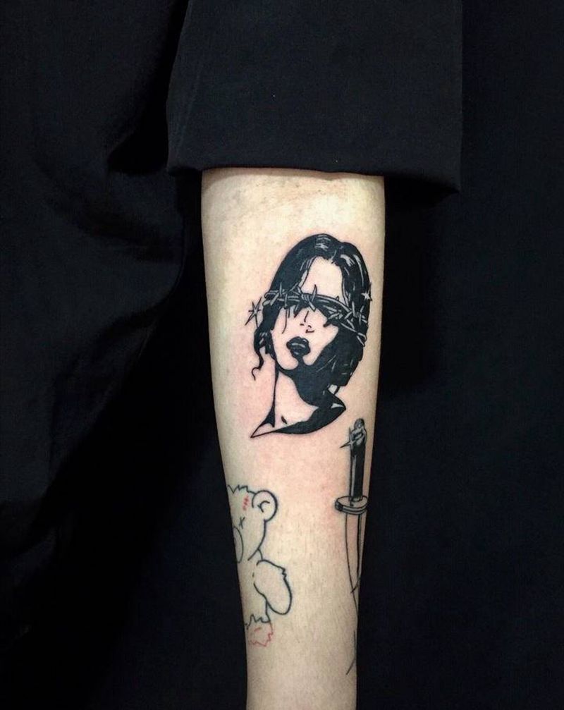 欧美小图纹身图片_手臂Old School纹身图案