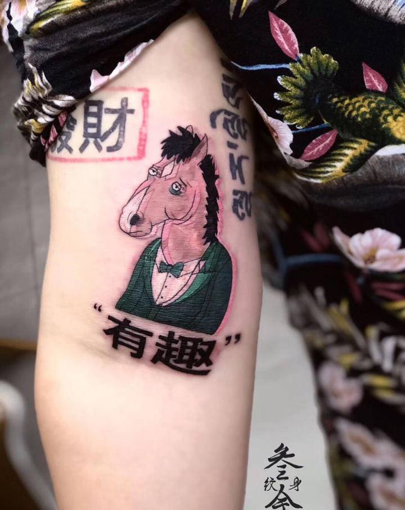 马男纹身图片_手臂纹身图案