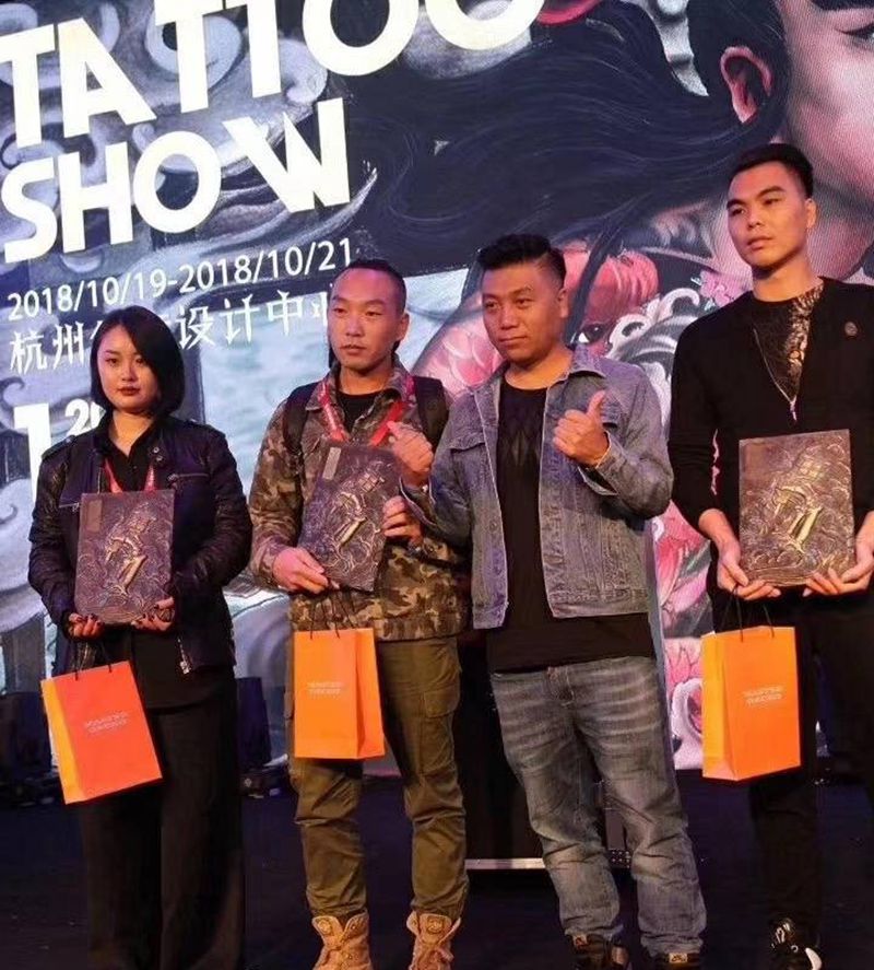 获奖徒弟纹身图片_练习皮组纹身图案