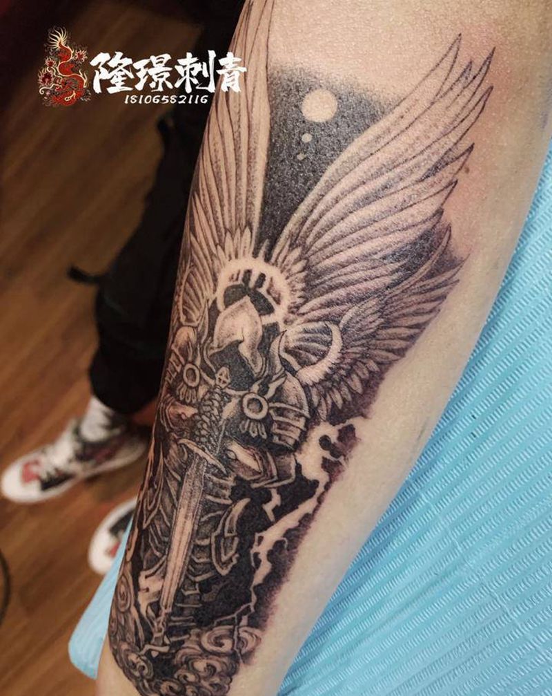 卡通版泰瑞尔纹身图片_手臂New School纹身图案