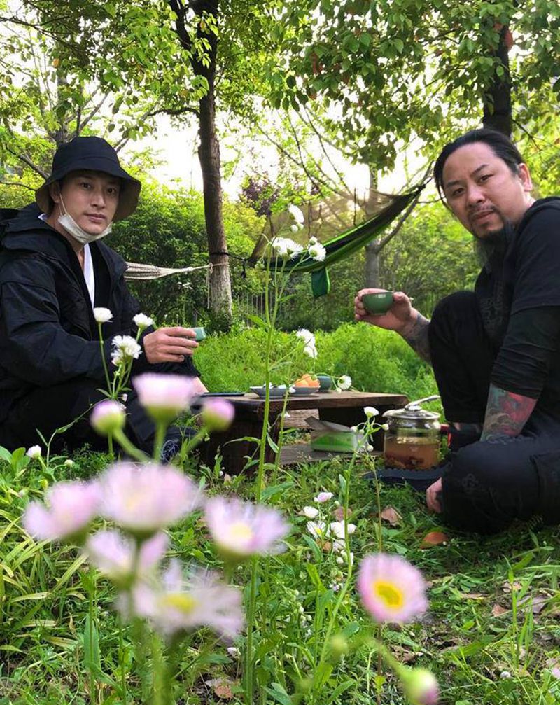 贾乃亮来访纹身图片_江南异绣堂纹身图案